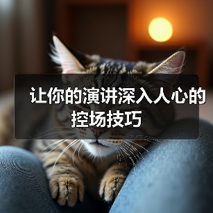 让你的演讲深入人心的控场技巧（图3）
