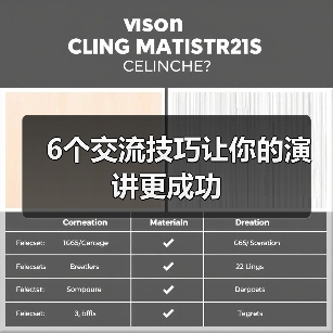 6个交流技巧让你的演讲更成功（图2）
