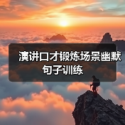 演讲口才锻炼场景幽默句子训练（图2）