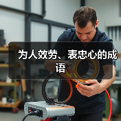 为人效劳、表忠心的成语（图2）