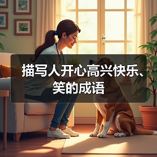 描写人开心高兴快乐、笑的成语（图1）