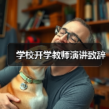 学校开学教师演讲致辞（图1）