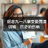 纪念九一八事变爱国演讲稿：历史的伤疤（图4）