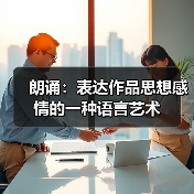 朗诵:表达作品思想感情的一种语言艺术(图2) 朗诵:表达作品思想感情的一种语言艺术(图2)
