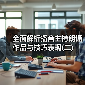 全面解析播音主持朗诵作品与技巧表现(二)(图4) 全面解析播音主持朗诵作品与技巧表现(二)(图4)