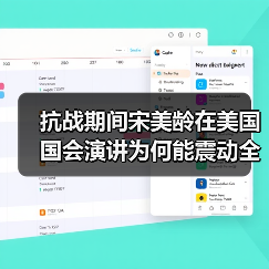 抗战期间宋美龄在美国国会演讲为何能震动全美?(图4) 抗战期间宋美龄在美国国会演讲为何能震动全美?(图4)