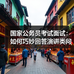 国家公务员考试面试：如何巧妙回答演讲类问题（图3）