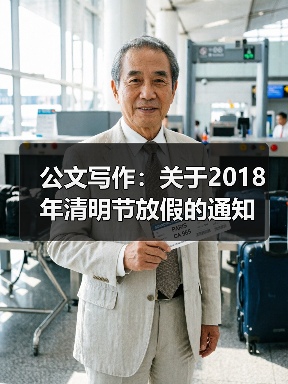 公文写作：关于2018年清明节放假的通知（图1）