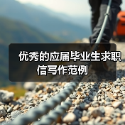 优秀的应届毕业生求职信写作范例（图3）
