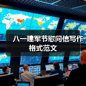 八一建军节慰问信写作格式范文（图4）