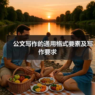 公文写作的通用格式要素及写作要求（图1）