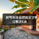 撰写年终总结的文字需注意这6点（图2）
