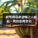 撰写领导讲话稿让人眼前一亮的套用金句（图1）