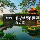 年终工作总结写作要领五步走（图1）