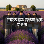 任职表态发言稿写作范文参考（图3）