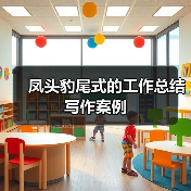 凤头豹尾式的工作总结写作案例（图1）