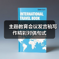 主题教育会议发言稿写作精彩对偶句式（图1）