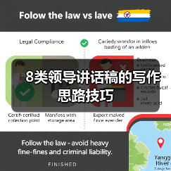 8类领导讲话稿的写作思路技巧（图1）