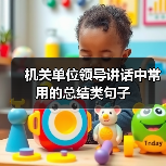 机关单位领导讲话中常用的总结类句子（图4）
