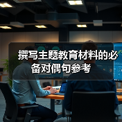撰写主题教育材料的必备对偶句参考（图3）