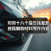 对照十八个是否找差距自我解剖材料写作内容（图1）