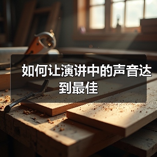 如何让演讲中的声音达到最佳（图4）