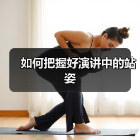 如何把握好演讲中的站姿（图4）