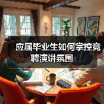 应届毕业生如何掌控竞聘演讲氛围（图3）