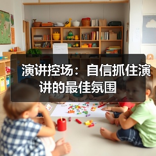 演讲控场：自信抓住演讲的最佳氛围（图2）