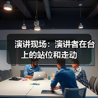 演讲现场：演讲者在台上的站位和走动（图3）