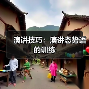 演讲技巧：演讲态势语的训练（图1）
