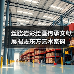 丝路岩彩绘画传承文獻展揭露东方艺术密码 丝路岩彩绘画传承文獻展揭露东方艺术密码