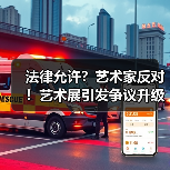 法律允许?艺术家反对!艺术展引发争议升级 法律允许?艺术家反对!艺术展引发争议升级