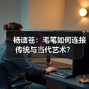 杨诘苍:毛笔如何连接传统与当代艺术?(图3) 杨诘苍:毛笔如何连接传统与当代艺术?(图3)