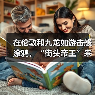 在伦敦和九龙如游击般涂鸦,“街头帝王”来到香港艺术市场(图1) 在伦敦和九龙如游击般涂鸦,“街头帝王”来到香港艺术市场(图1)