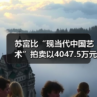 苏富比“现当代中国艺术”拍卖以4047.5万元平稳落锤,当代水墨市场进入冷静调整期(图2) 苏富比“现当代中国艺术”拍卖以4047.5万元平稳落锤,当代水墨市场进入冷静调整期(图2)