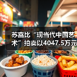 苏富比“现当代中国艺术”拍卖以4047.5万元平稳落锤,当代水墨市场进入冷静调整期(图3) 苏富比“现当代中国艺术”拍卖以4047.5万元平稳落锤,当代水墨市场进入冷静调整期(图3)