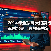 2014年全球两大拍卖行再创纪录,在线竞拍额增长势头强劲(图2) 2014年全球两大拍卖行再创纪录,在线竞拍额增长势头强劲(图2)