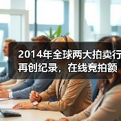 2014年全球两大拍卖行再创纪录,在线竞拍额增长势头强劲(图4) 2014年全球两大拍卖行再创纪录,在线竞拍额增长势头强劲(图4)