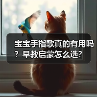 宝宝手指歌真的有用吗?早教启蒙怎么选?(图1) 宝宝手指歌真的有用吗?早教启蒙怎么选?(图1)
