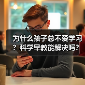 为什么孩子总不爱学习?科学早教能解决吗?(图4) 为什么孩子总不爱学习?科学早教能解决吗?(图4)