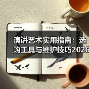 演讲艺术实用指南:选购工具与维护技巧2026(图3) 演讲艺术实用指南:选购工具与维护技巧2026(图3)