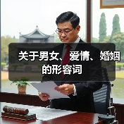 关于男女、爱情、婚姻的形容词(图2) 关于男女、爱情、婚姻的形容词(图2)